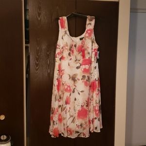 Floral print dress